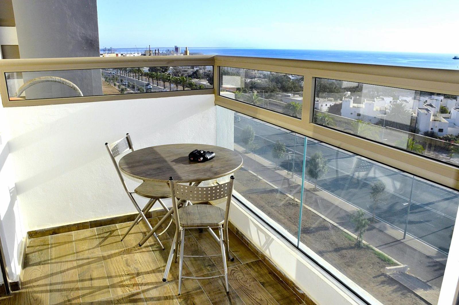 With Panoramic Ocean View In Apartment Agadir